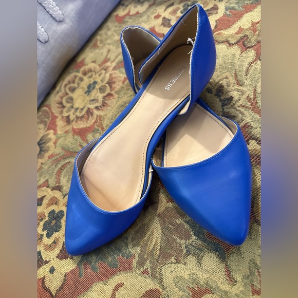 5 for $25- Express Blue Shoes- size 7 - Picture 5 of 16